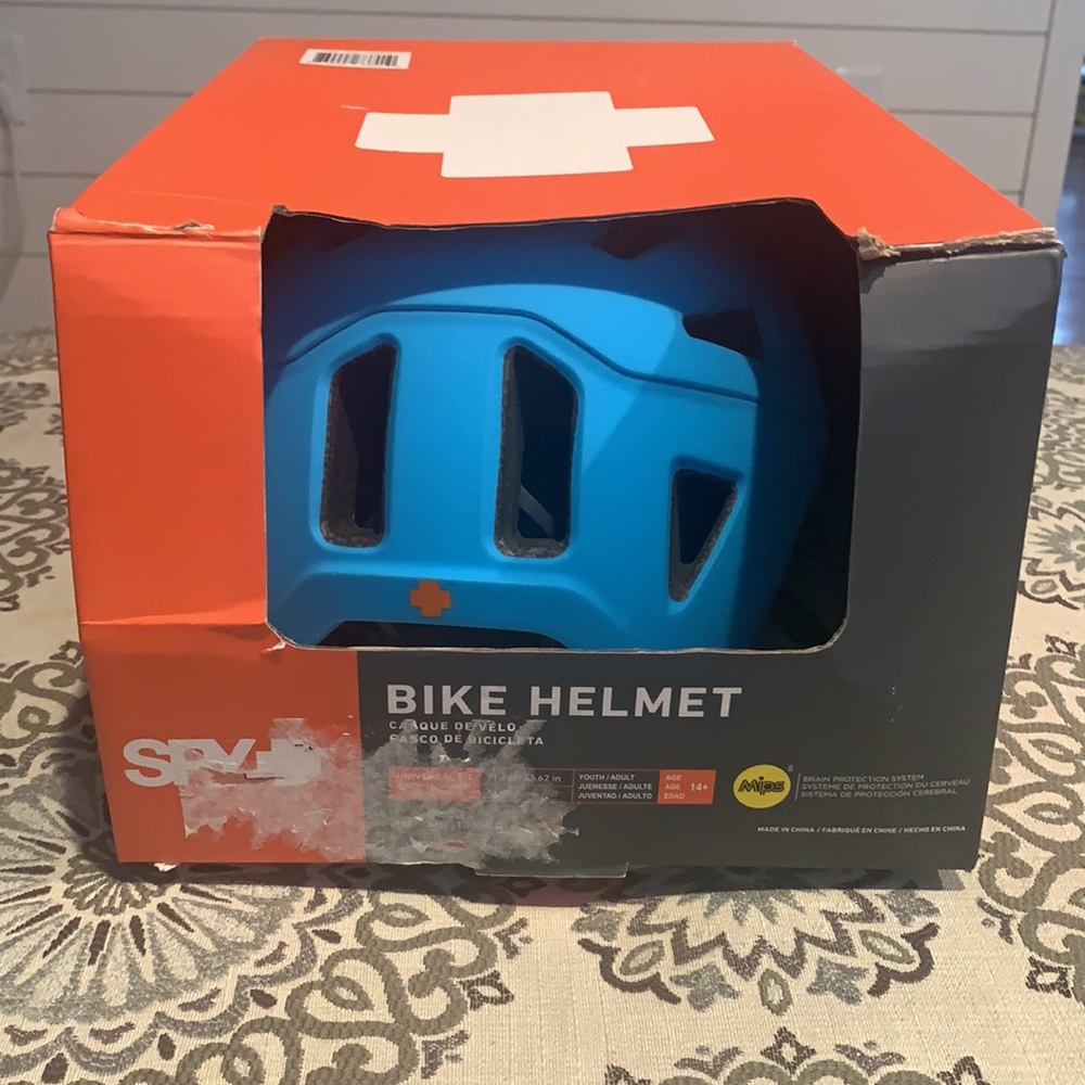 Spy Bike Helmet. Youth/Adult 14+. Excellent condition.